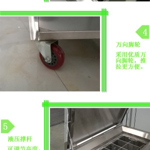 不銹鋼筷子消毒車 商用熱循環(huán)消毒柜式烘干機(jī)紫外線消毒車