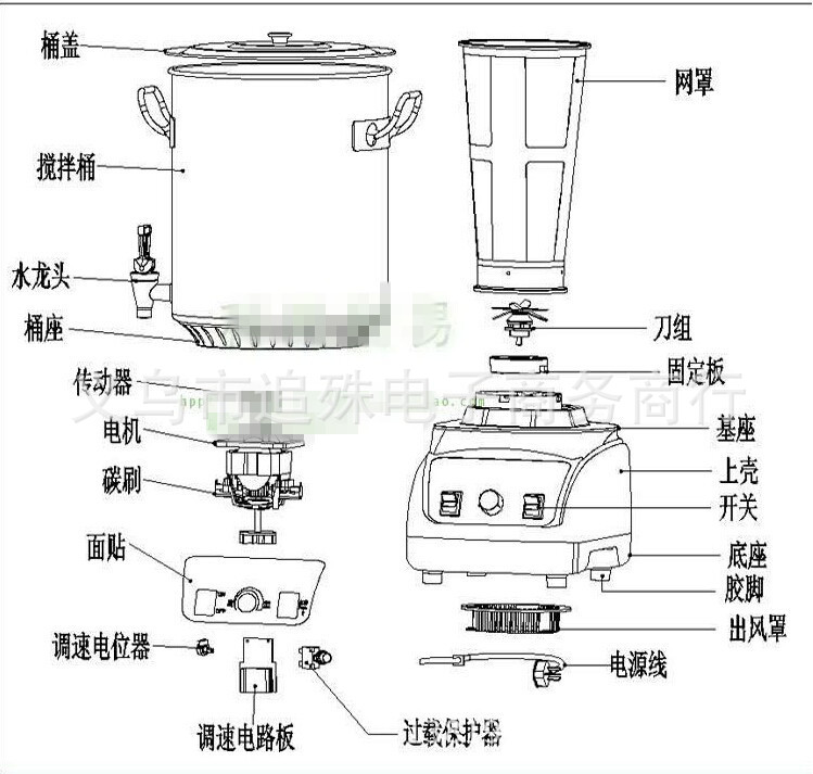 包郵】新款快易好KYH-131 商用現磨豆漿機大容量20L 全鋼304