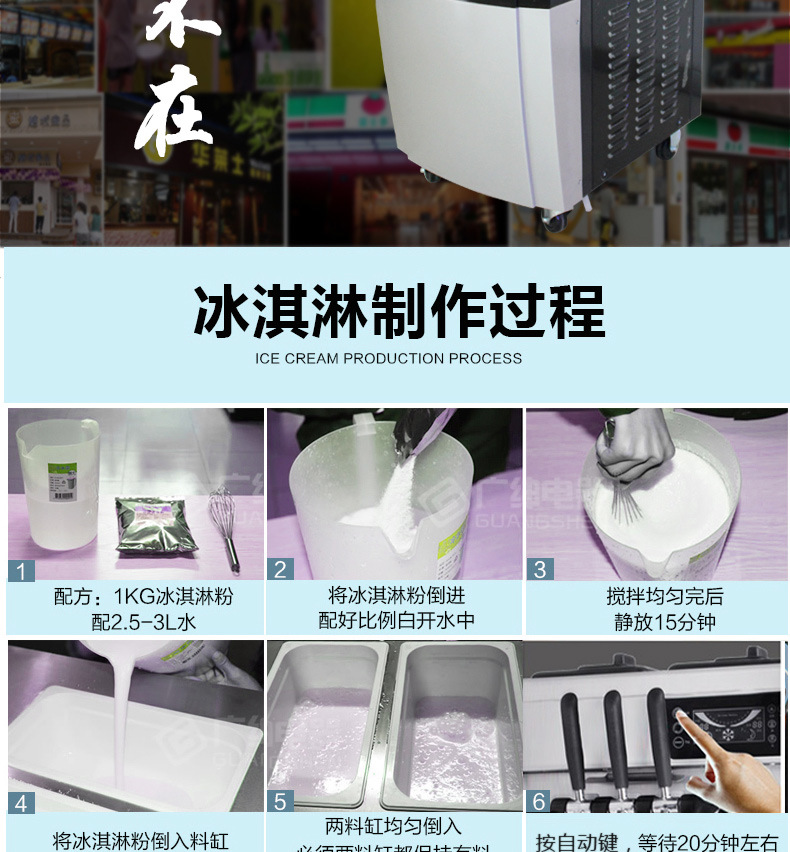 東貝HBK8228冰淇淋機(jī)商用甜筒雪糕機(jī)軟冰激凌機(jī)器立式全自動